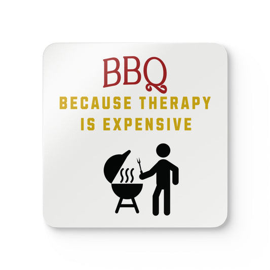 BBQ: Because Therapy is Expensive - Coaster Set, 4 pk