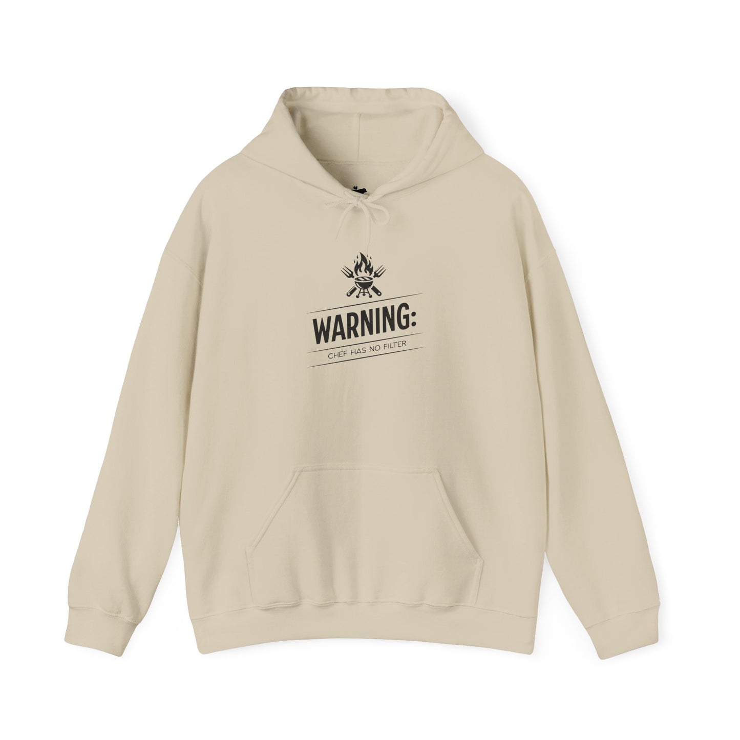 Warning: Chef Has No Filter - Hoodie Sweatshirt