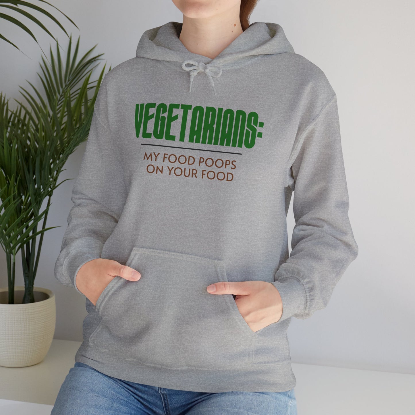 BBQ gifts for men - meat lover hoodie at backyard smoking session