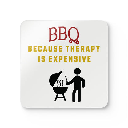 BBQ: Because Therapy is Expensive - Coaster Set, 4 pk