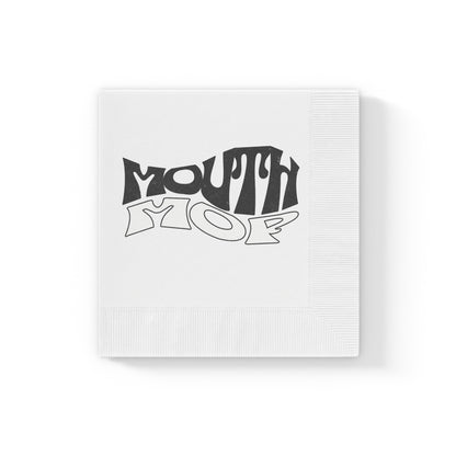 Funny BBQ napkins Mouth Mop coined party napkins for cookouts