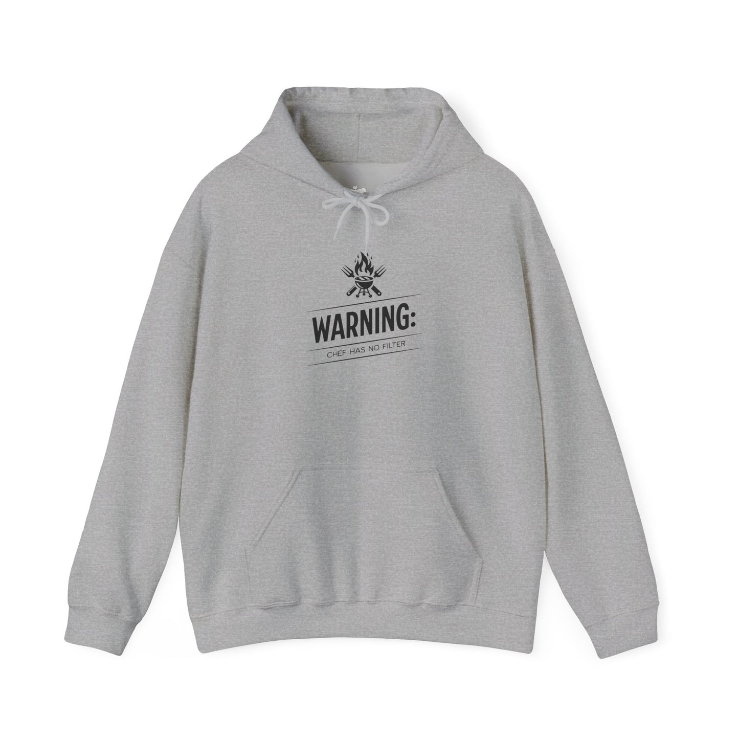 Warning: Chef Has No Filter - Hoodie Sweatshirt